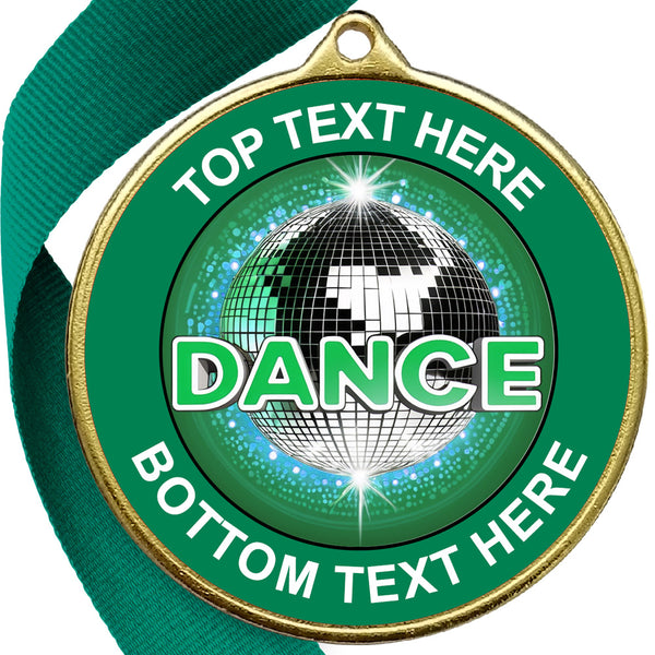 Dance Medal - Green