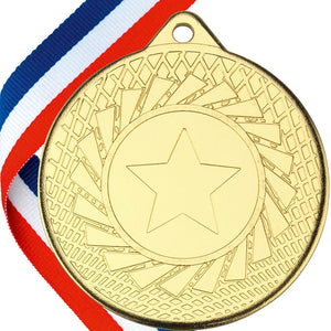 The Original -  Blade Design Medal on a Ribbon