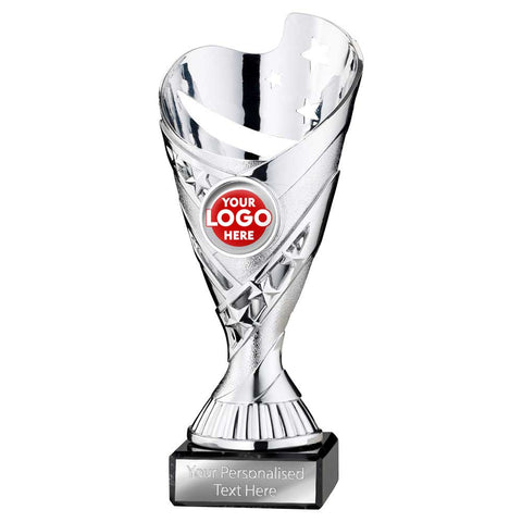 Sabre Stars Trophy Cup - Silver | 5 Sizes Available | TYC918