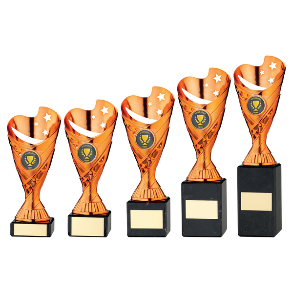 Sabre Stars Trophy Cup - Bronze | 5 Sizes Available | TYC9X8