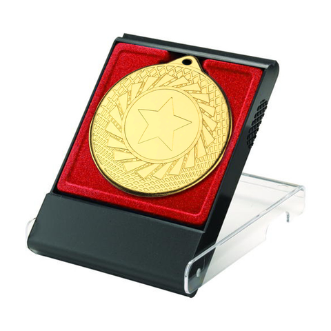 Multi-choice Medal in Red Flipover Box