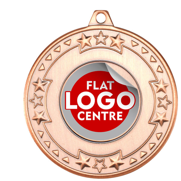 The  Star Edge medal with custom flat logo