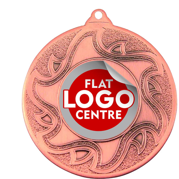 The Sunshine Medal with custom flat logo