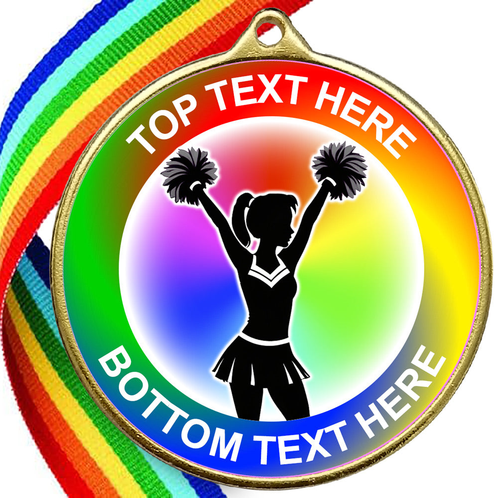 Cheerleading  Medal - Multi Colour