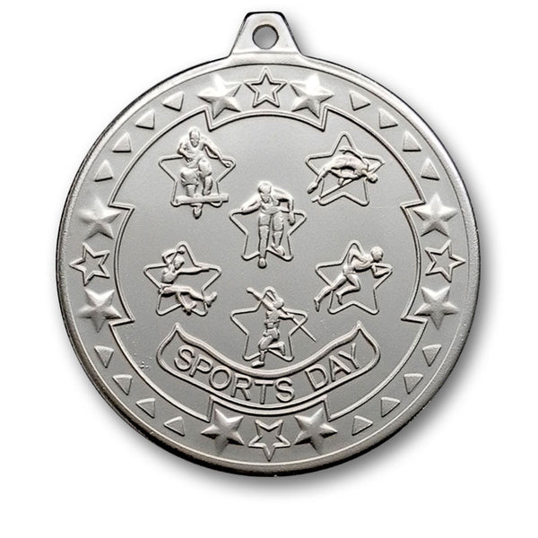 50mm Embossed Sports Day Medal